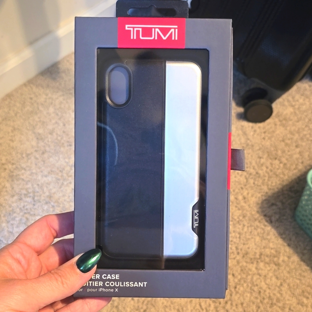 Tumi iPhone X Slider Case Brand New in Box